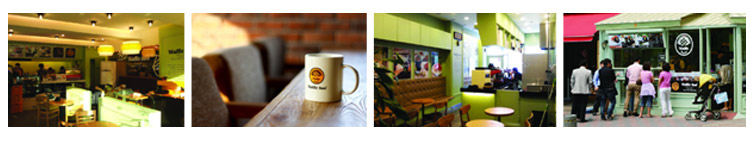 華夫班特咖啡門(mén)店熱賣(mài)